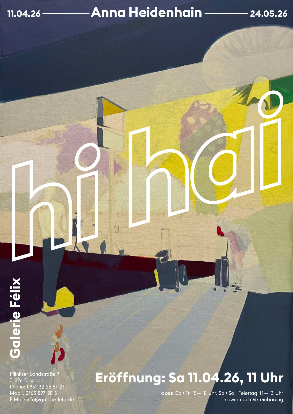 Poster &bdquo;Hi Hai&ldquo; - Anna Heidenhain