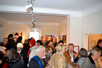 Ausstellungseröffnung „Kaffeeklatsch am Weißen Hirsch“, 4. Februar 2012