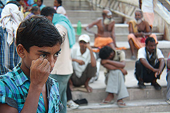 Varanasi, Indien, Juni 2011, 30,5 x 45cm